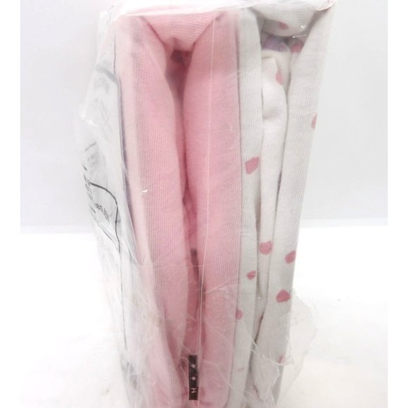 Changing Pad Covers by Honest Baby Pink and Pink and White Print NEW - Picture 3 of 4